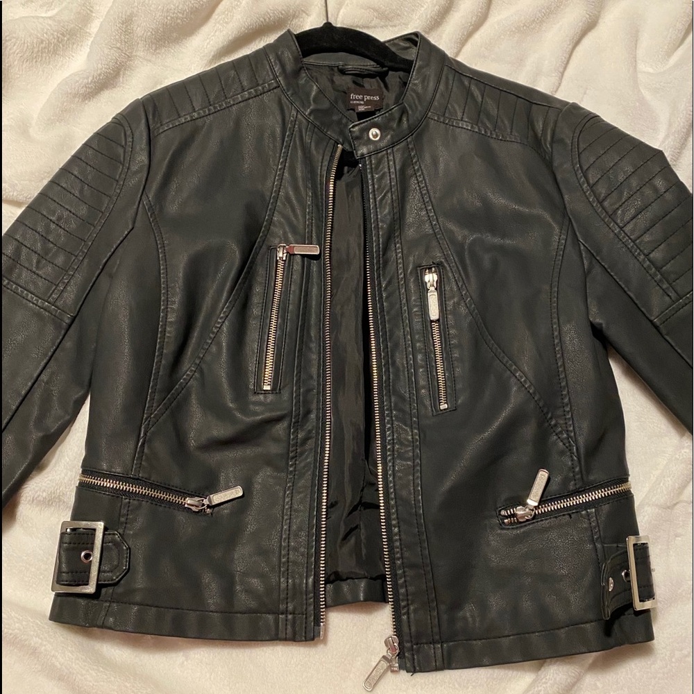 Free Press Leather Jacket